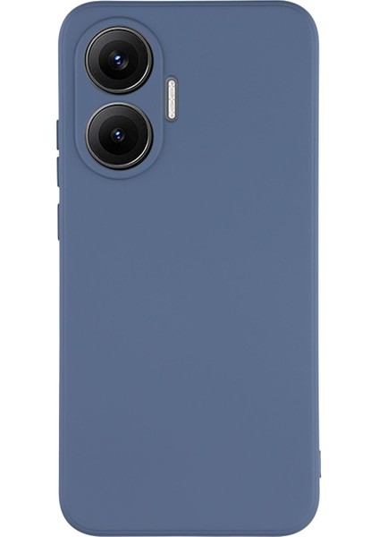 Xiaomi Poco F7 5g Tpu Arka Yumuşak Çizilmez Fiber Astarlı Telefon Kılıfı (Yurt Dışından)