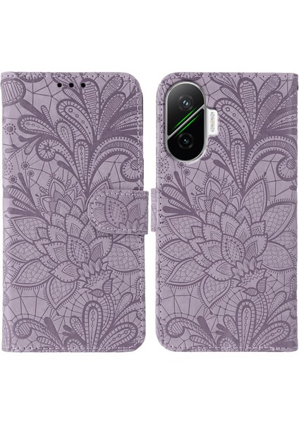 Xiaomi Poco F7 5g Pu Deri Kapaklı Cüzdan Telefon Kılıfı (Yurt Dışından)