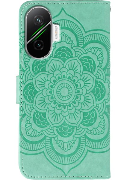 Xiaomi Poco F7 5g Bilek Kayışlı Yapay Dekorlu Pu Deri Tasarım Telefon Kılıfı (Yurt Dışından) indirimleri