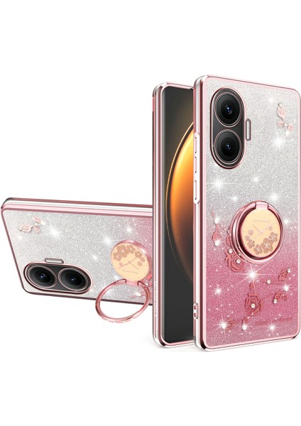 Xiaomi Poco F7 5g Yüzük Destekli Tpu Telefon Kılıfı (Yurt Dışından)