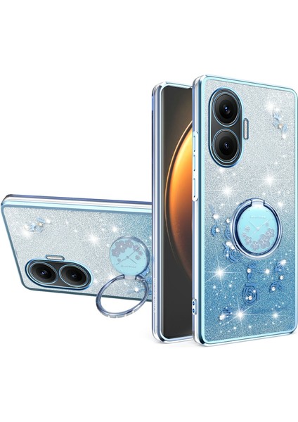 Xiaomi Poco F7 5g Yüzük Destekli Tpu Telefon Kılıfı (Yurt Dışından)