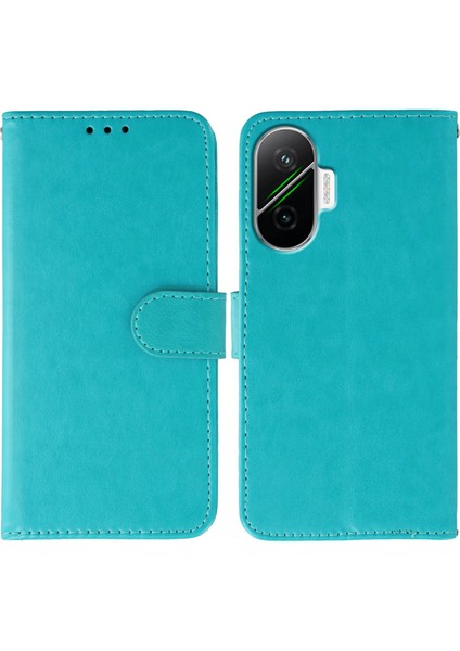 Xiaomi Poco F7 5g Pu Deri Kapaklı Cüzdan Telefon Kılıfı ve Kayışı (Yurt Dışından)