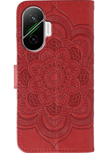 Xiaomi Poco F7 5g Pu Deri Tasarım Cüzdan Telefon Kılıfı ve Bilek Kayışı (Yurt Dışından) indirimleri