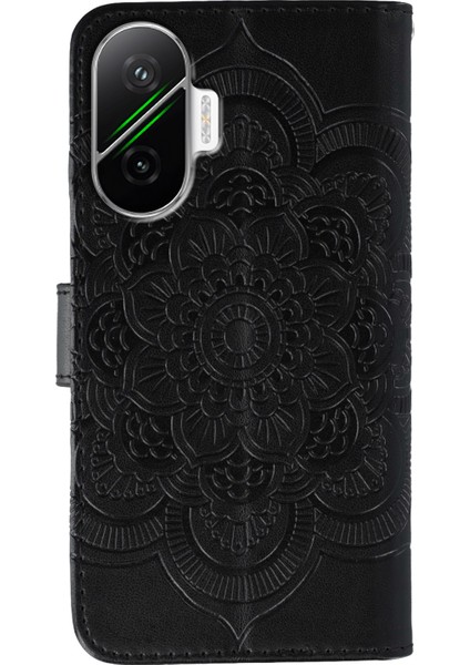 Xiaomi Poco F7 5g Bilek Kayışlı Yapay Dekorlu Pu Deri Tasarım Telefon Kılıfı (Yurt Dışından) indirimleri
