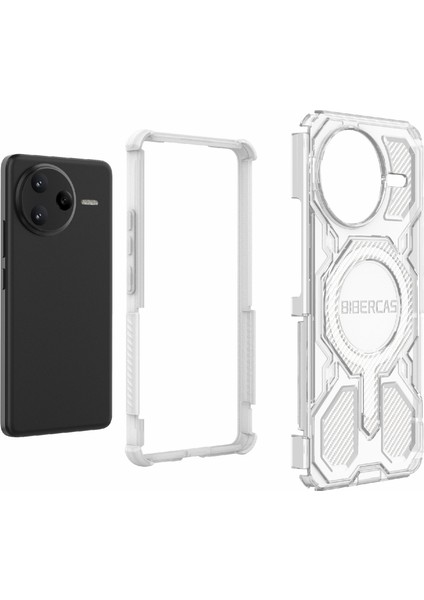 Xiaomi Poco F7 Ultra 5g Tpu + Pc Telefon Kılıfı Magsafe ile Uyumlu (Yurt Dışından) indirimleri