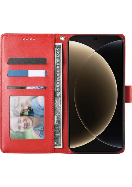 Xiaomi 14T Cüzdan Pu Deri Telefon Kılıfı ve Bilek Kayışı (Yurt Dışından) fiyatları