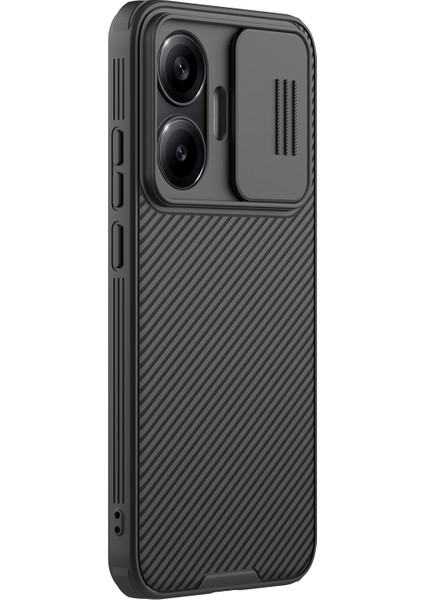 Xiaomi Poco F7 5G PC + TPU Kayar Kamera Kapağı Telefon Kılıfı (Yurt Dışından)