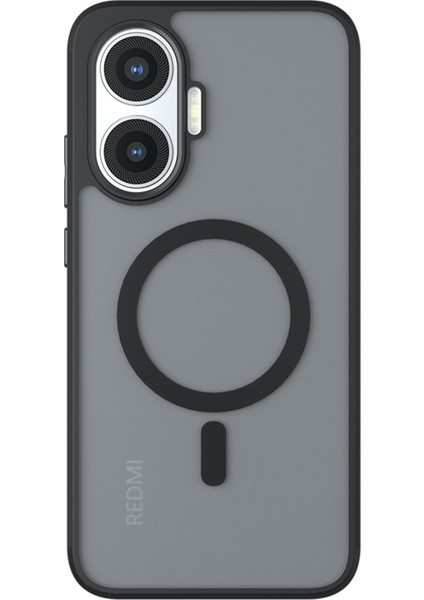 Xiaomi Poco F7 5G MagSafe TPU+PC Telefon Kılıfı ile Uyumlu (Yurt Dışından)