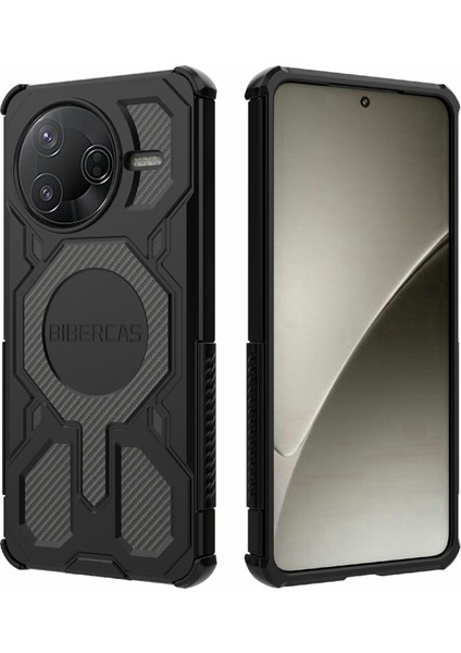 Xiaomi Poco F7 Pro 5g Anti Drop Tpu + Pc Telefon Kılıfı Magsafe ile Uyumlu (Yurt Dışından)