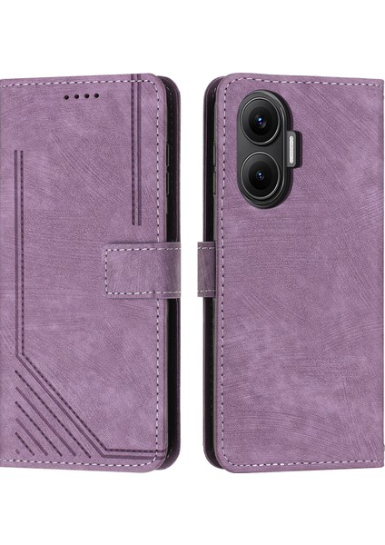 Xiaomi Poco F7 5g Stand Kılıf Deri Telefon Kılıfı (Yurt Dışından)