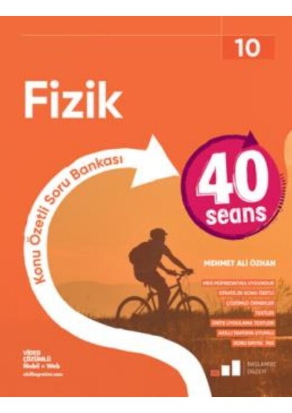 Okyanus 2026 10. Sınıf 40 Seansta Fizik Konu Özetli Soru Bankası