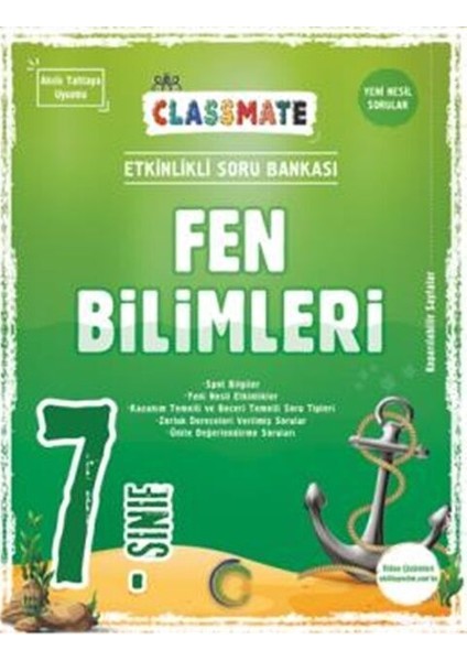 Okyanus 2026 7. Sınıf Classmate Fen Bilimleri Soru Bankası