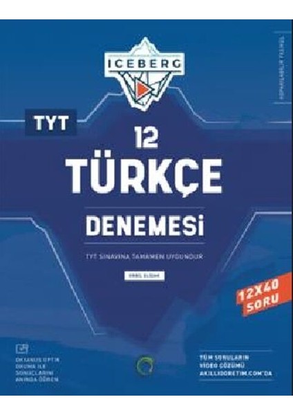 Okyanus 2026 Tyt Türkçe Iceberg 12 Deneme
