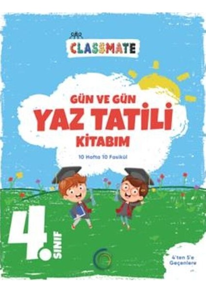 Okyanus 2026 4. Sınıf Classmate Gün ve Gün Yaz Tatili Kitabım