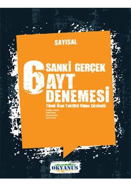 Okyanus 2026 Ayt Sayısal 6 Lı Denemesi