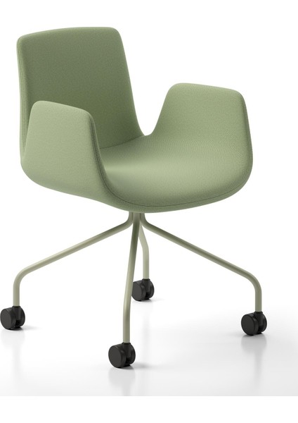 Poly Çalışma Koltuğu, Boyalı Ayak & Kekik fiyatları