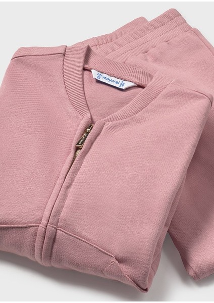 01-04 Yaş Kız Bebek 3 Parça Eşofman Takımı - Pembe fiyatları