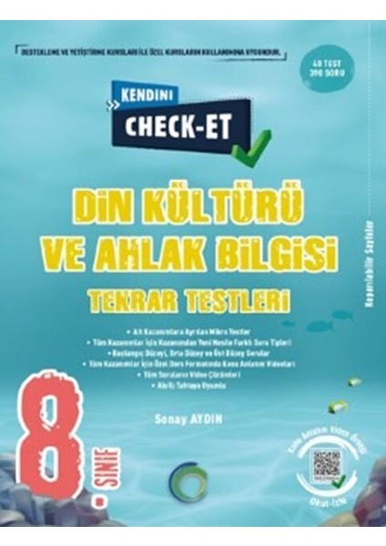Okyanus 8. Sınıf Din Kültürü ve Ahlak Bilgisi Kendini Check Et Soru Bankası