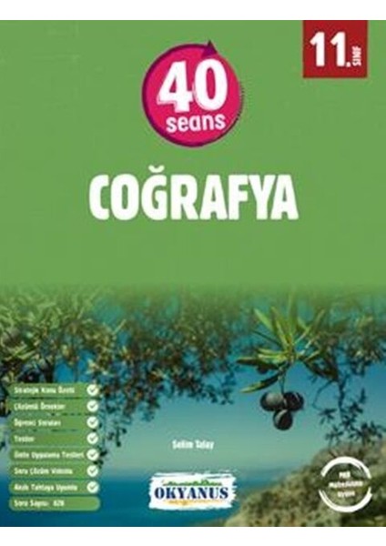 Okyanus 2026 11. Sınıf 40 Seans Coğrafya