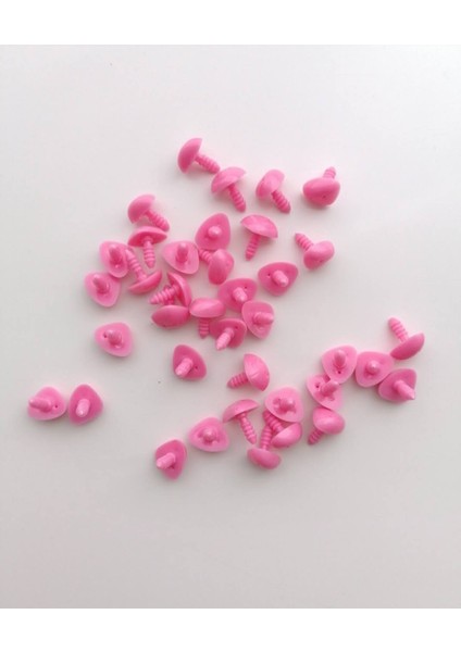 Amigurumi Vidalı Pembe 15 mm (20 Adet)