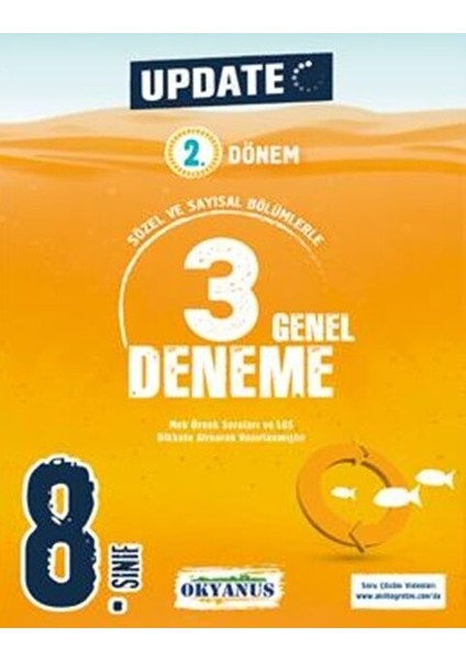 Okyanus 2026 8. Sınıf Update 2. Dönem 3 Genel Deneme