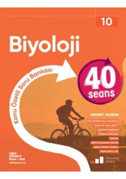Okyanus 2026 10. Sınıf Biyoloji 40 Seans Konu Özetli Soru Bankası