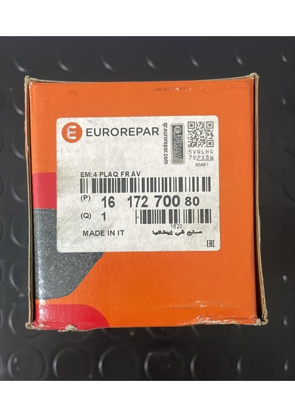 1617270080 Ön Balata Set 308/3008