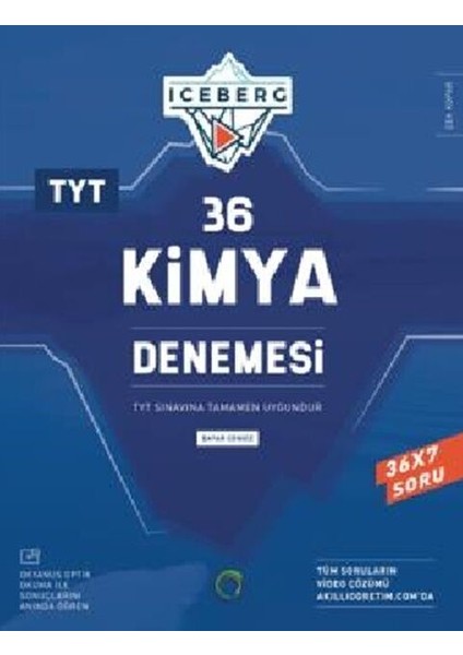 Okyanus 2026 Tyt Kimya Iceberg 36 Deneme