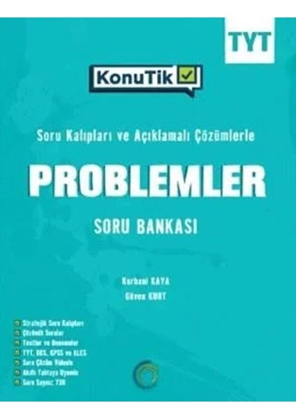 Okyanus 2026 Tyt Problemler Konutik Soru Bankası