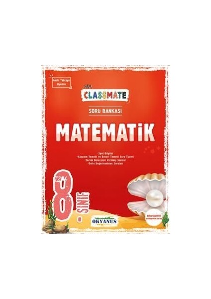 Okyanus 2026 8. Sınıf Classmate Matematik Soru Bankası