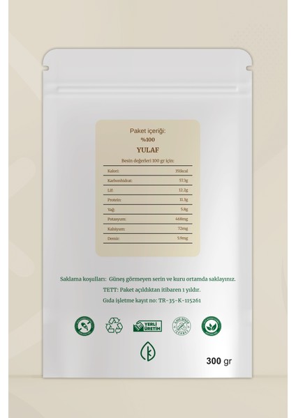 Yulaf Ezmesi 300gr fiyatları