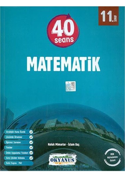 Okyanus 2026 11. Sınıf Matematik 40 Seans
