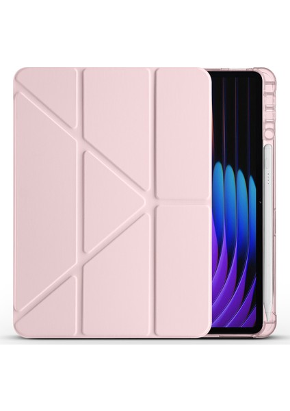 Xiaomi Mi Pad 7 ve Mi Pad 7 Pro Kılıf Üçe Katlanan Kalem Bölmeli Standlı Kılıf Uyandırma Özellikli fiyatları