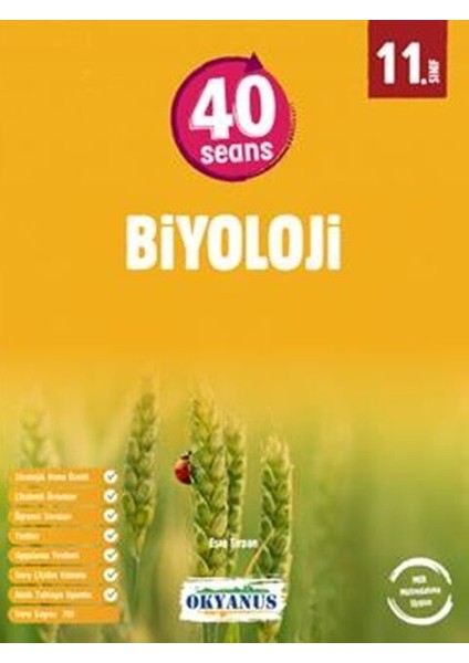 Okyanus 2026 11. Sınıf 40 Seans Biyoloji