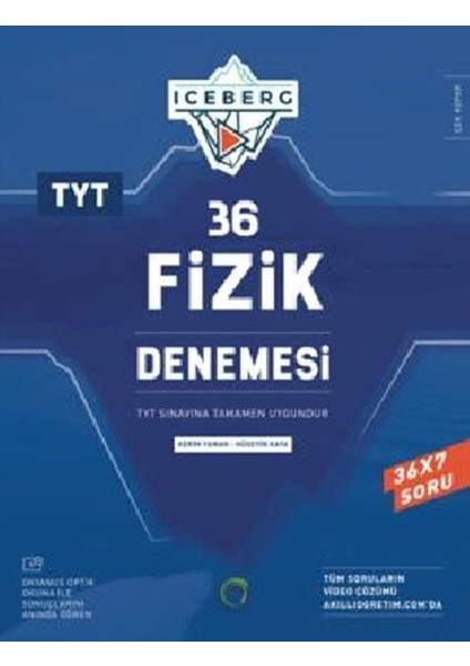 Okyanus 2026 Tyt Fizik Iceberg 36 Deneme