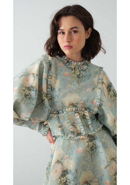 Korsaj Detaylı Elbise Mint modelleri