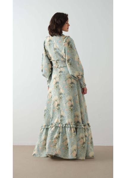 Korsaj Detaylı Elbise Mint indirimleri