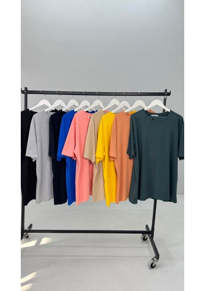 Kadın Büyük Beden Kısa Kollu Tayt Takım 8210-25 modelleri