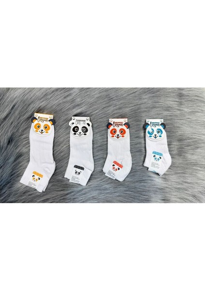Iç Giyim Özeren Lüx Çocuk Patik Çorap Ekonomik Paket (12 Adet)