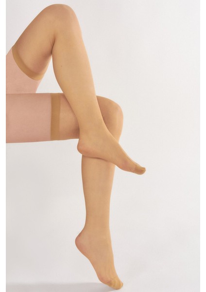 Iç Giyim (6 Adet) Nbb 15 Den Diz Üsttü Çorap