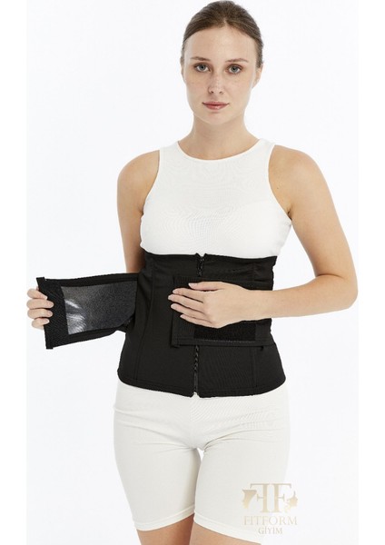 FITFORM GİYİM Sweet Sauna Ultra Etkili Inceltici Şekillendirici ve Sıkılaştırıcı Siyah Korse fiyatları