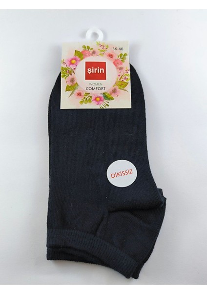 Dikişsiz Kadın Siyah Patik Sneaker Çorap 3'lü fiyatları