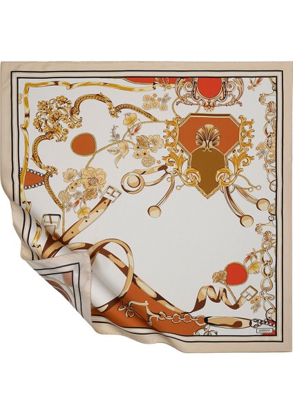 Krem Ipek Eşarp 1353