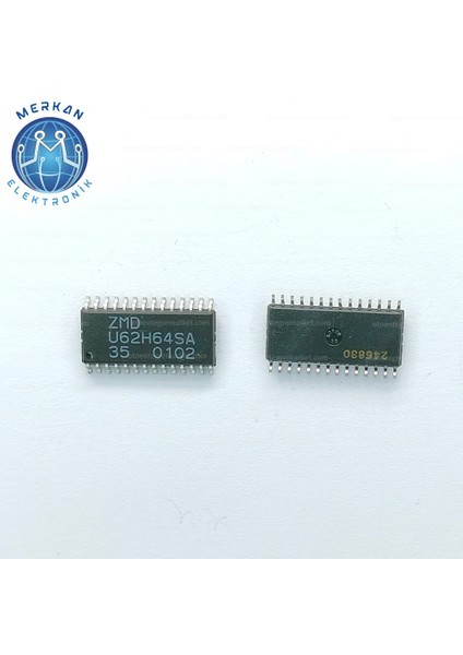 U62H64SA (Sop-28-Smd) Orijinal Oto Beyin Tamir Entegreleri Merkan Elektronik