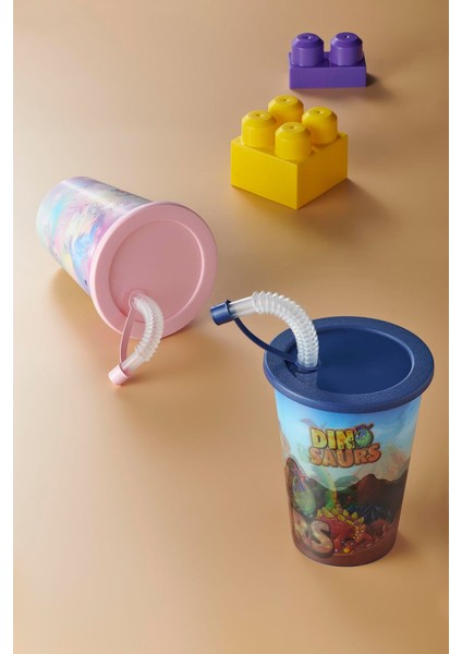 Layt Kids Desenli 420 ml Pipetli Pp Bardak 142025 Mavi fırsatları