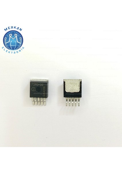 TLE7270-2G (TO-263-5-SMD) Orijinal Oto Beyin Tamir Entegreleri Merkan Elektronik