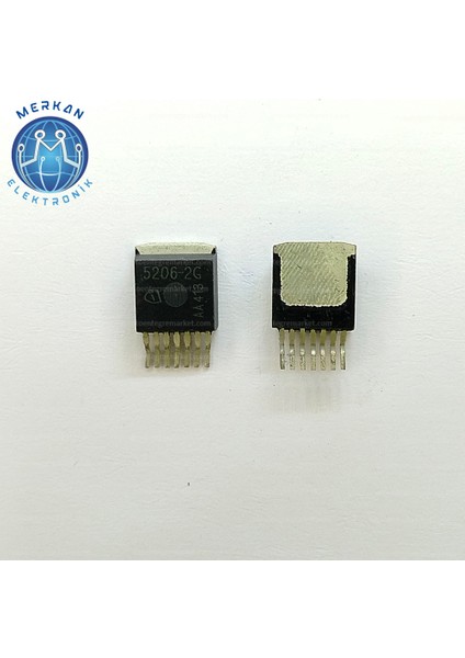 TLE5206-2G (TO-263-7-SMD) Orijinal Oto Beyin Tamir Entegreleri Merkan Elektronik