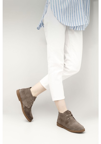 Gön Hakiki Deri Oxford Kalıp Kauçuk Taban Bağcıklı Kadın Günlük Bot 51456 fiyatları