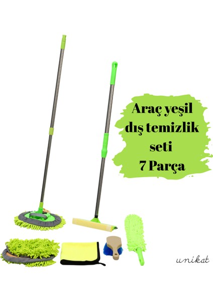 Araç Dış Genel Yıkama Seti 7 Parça