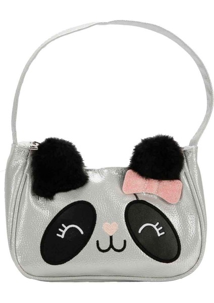 Panda Desenli Baget Çanta